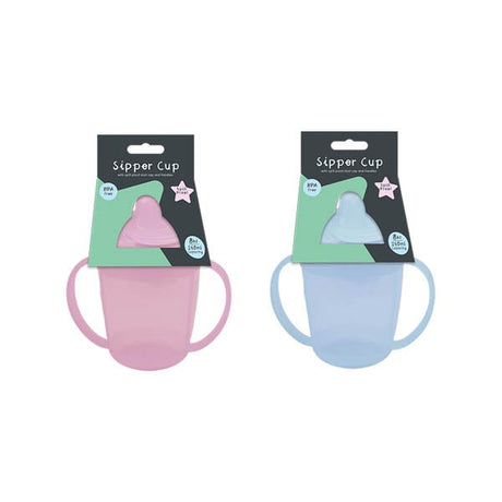 BABY ESSENTIALS SIPPER CUP WITH HANDLE - EuroGiant