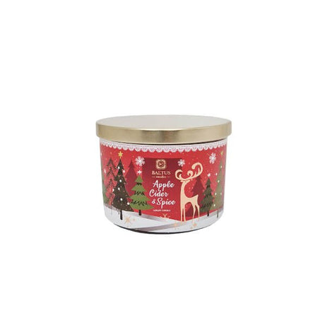 Baltus 3 Wick Candle Apple & Cider - EuroGiant