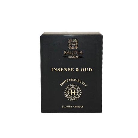 Baltus Candle Insense & Oud 70x88mm - EuroGiant