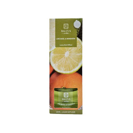 Baltus Reed Diffuser Lime Basil+mandrian - EuroGiant
