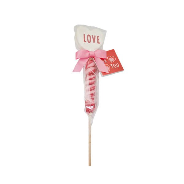 Beckys Swirl In Love Lollipop 50g - EuroGiant