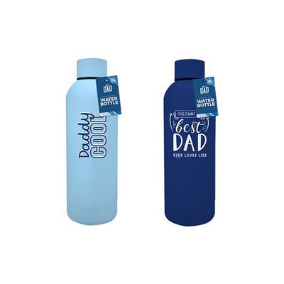 Best Dad Fathers Day Water Bottle 750ml - EuroGiant