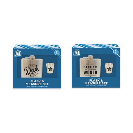 Best Dad Flask & Measure Set - EuroGiant