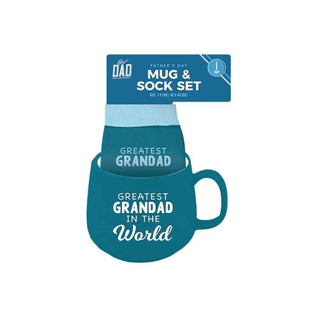Best Dad Grandads Mug & Sock Set - EuroGiant