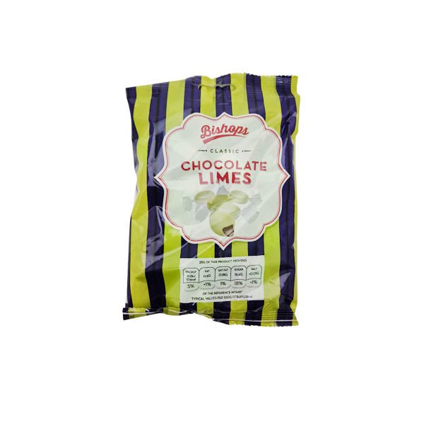 Bishops Chocolate Limes 140g - EuroGiant