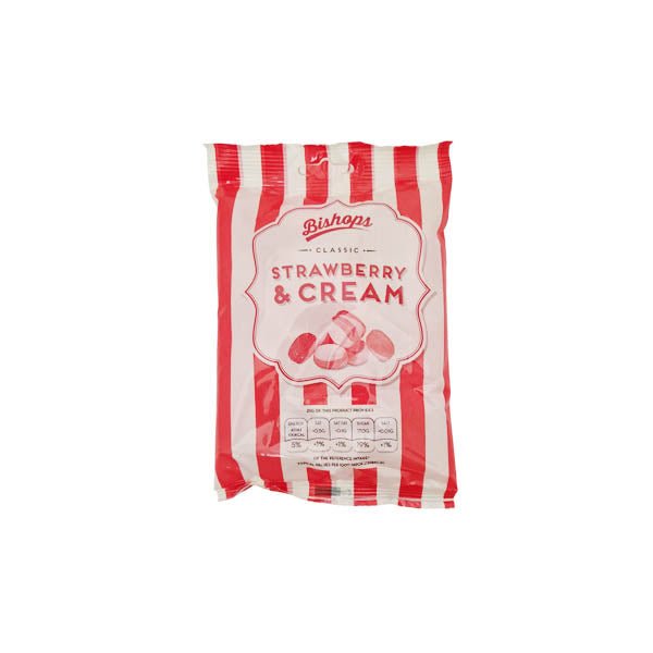 Bishops Strawberry & Cream 210g - EuroGiant