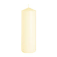 Bispol Pillar Candle Ivory 20cm - EuroGiant