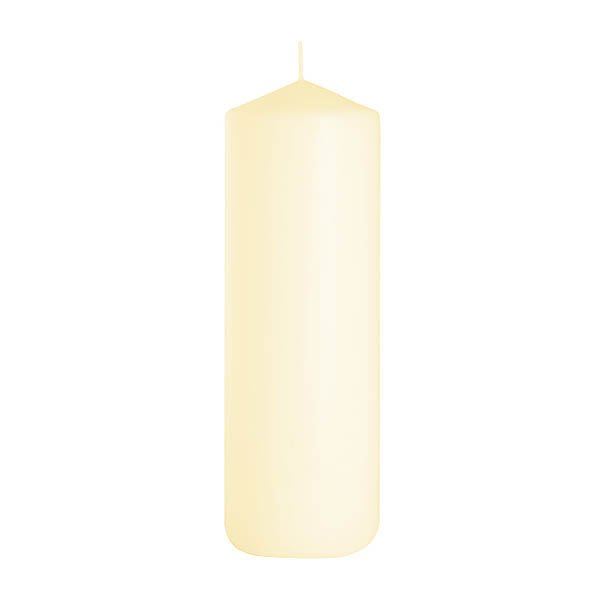 Bispol Pillar Candle Ivory 20cm - EuroGiant