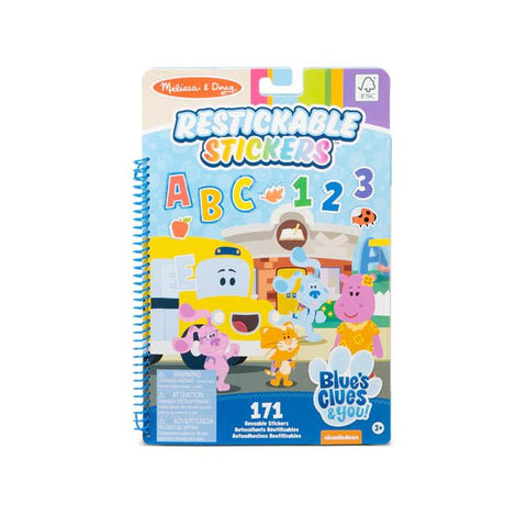 Blues Clues Stickers Letter/numbers - EuroGiant