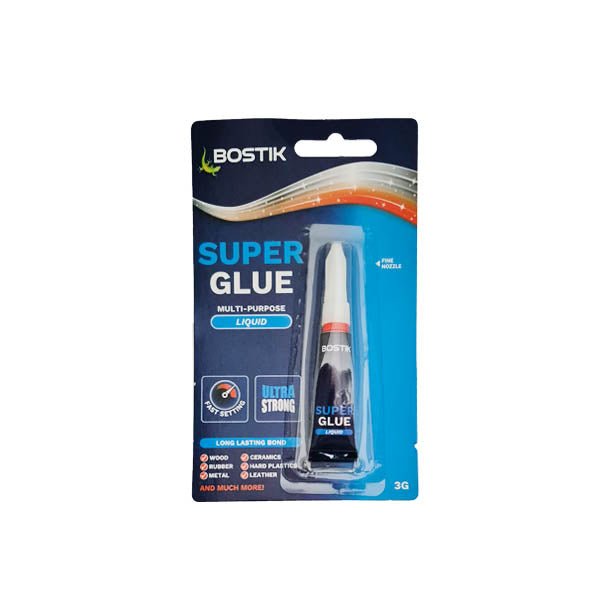 Bostik Super Glue Liquid 3g - EuroGiant