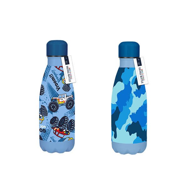 BOYS BACK TO SCHOOL DRINKS BOTTLE 350ml - EuroGiant