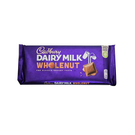 Cadbury Dairy Milk Wholenut 180g - EuroGiant