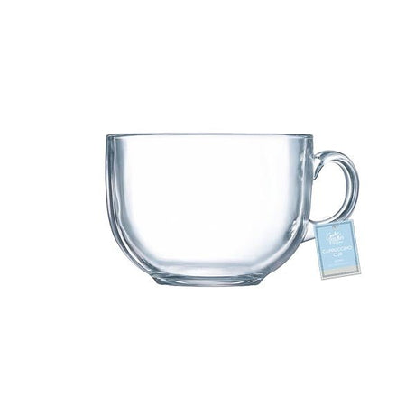 Cafe Glass Cappuccino Cup 450ml - EuroGiant