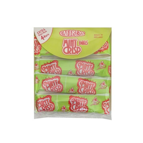 Caffreys Mint Crisp Bar 4 Pack 76g - EuroGiant