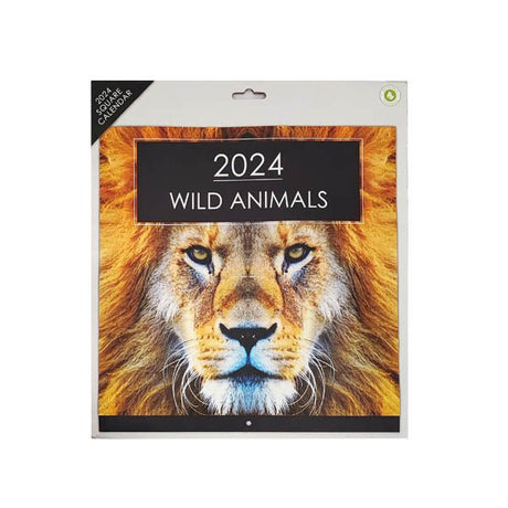 Calendar Square Wild Animals 2024 - EuroGiant