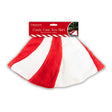 Candy Cane Faux Fur Tree Skirt 80cm - EuroGiant