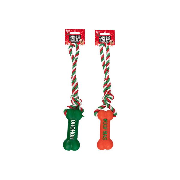 Christmas Dog Rope Toy - EuroGiant