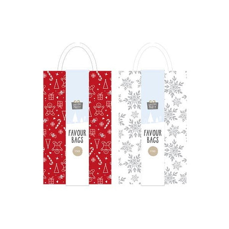 Christmas Party Favour Bags 4 Pack - EuroGiant