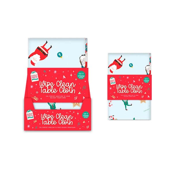 Christmas Party Kids Wipe Clean Table Cl - EuroGiant