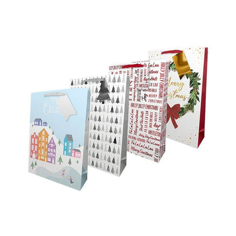 Christmas Traditional Luxury Xl Gift Bag - EuroGiant