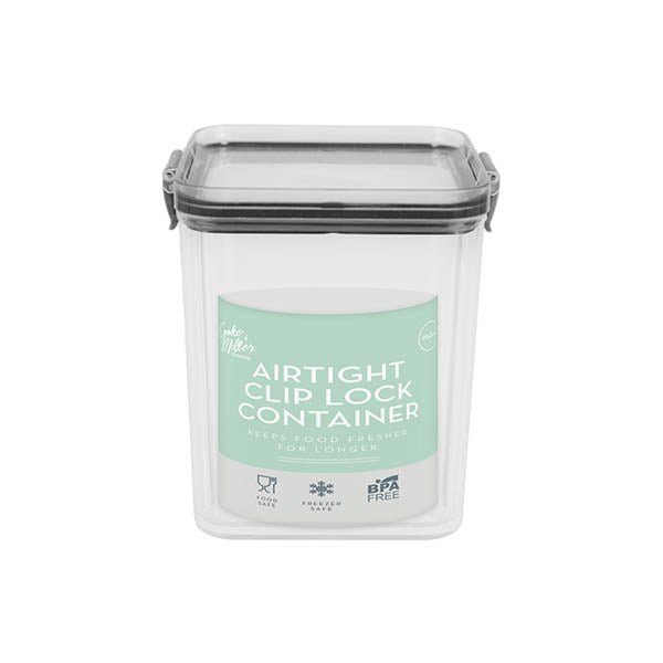 C&m Airtight Clip Lock Container 950ml - EuroGiant