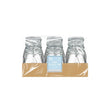 C&m Clip Top Mini Glass Jar 6 Pack - EuroGiant