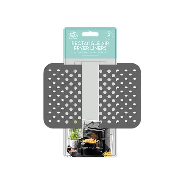 C&m Rectangle Air Fryer Liners 2 Pack - EuroGiant