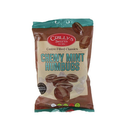 Crillys Chewy Mint Humbugs 130g - EuroGiant