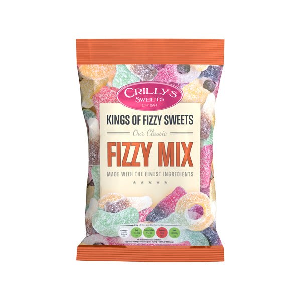 Crillys Fizzy Mix 140g - EuroGiant