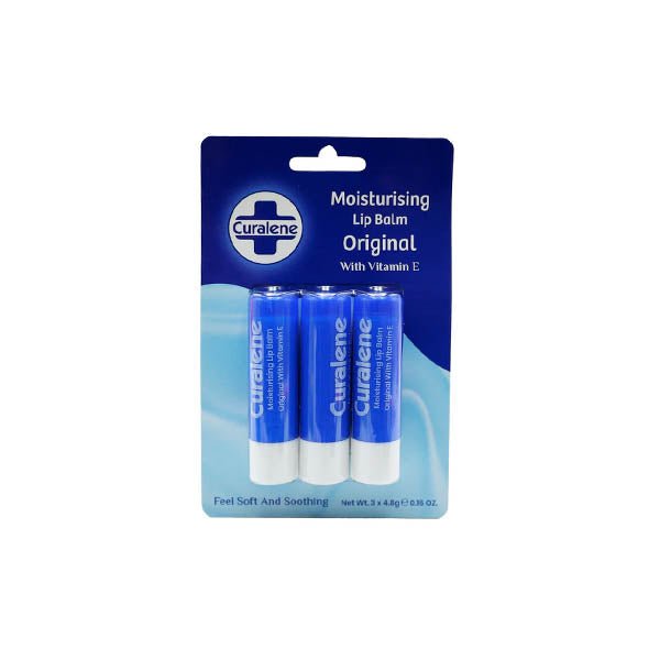 Curalene Lip Balm Original 3 Pack - EuroGiant