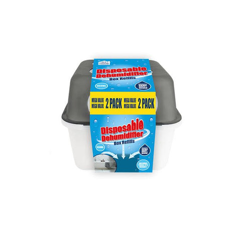 Dehumidifier Box Refills Disp. 400g 2 Pk - EuroGiant