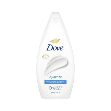 Dove Body Wash Hydrate O% Sulfate 450ml - EuroGiant