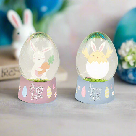 Easter Snow Globe 11cm - EuroGiant