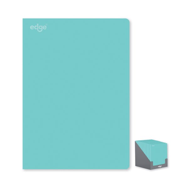 Edge A4 Soft Cover Notebook Blue - EuroGiant