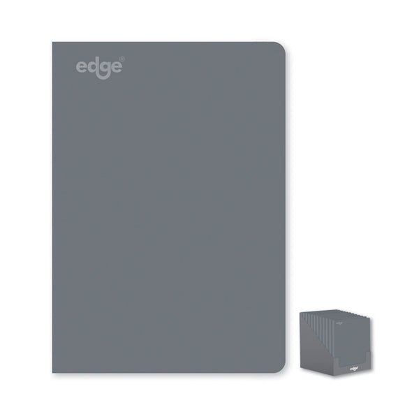 Edge A5 Soft Cover Notebook Grey - EuroGiant