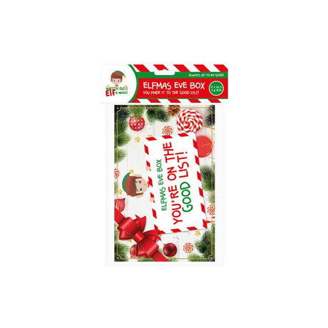 Elfmas Eve Box 17x26.5x8.5cm - EuroGiant