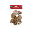 Festive Crafts Pine Cones 8 Pack - EuroGiant