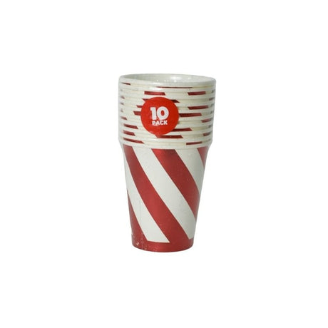 Foiled Paper Cups 10 Pack - EuroGiant