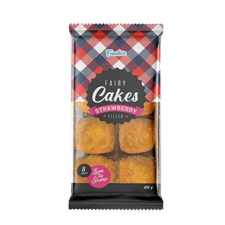 Fundiez Fairy Cakes Strawberry 200g - EuroGiant