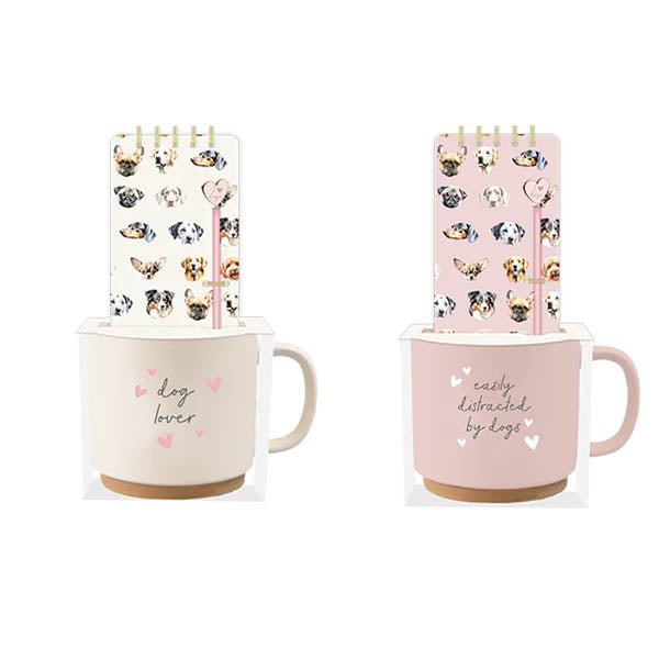 Gifting Dog Mug And Notebook Set - EuroGiant