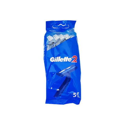 Gillette 2 Twin Blade 5 Pack - EuroGiant