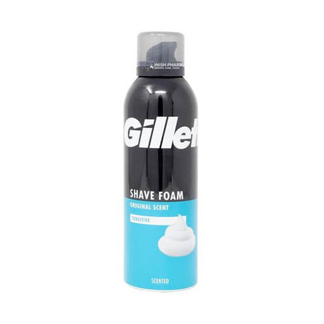 Gillette Shave Foam Sens. Skin 200ml - EuroGiant