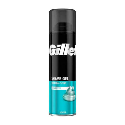 Gillette Shave Gel Sensitive 200ml - EuroGiant