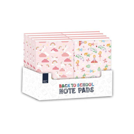 GIRLS BACK TO SCHOOL NOTEPADS - EuroGiant