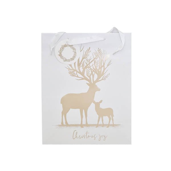 Gold Stag Gift Bag Large - EuroGiant