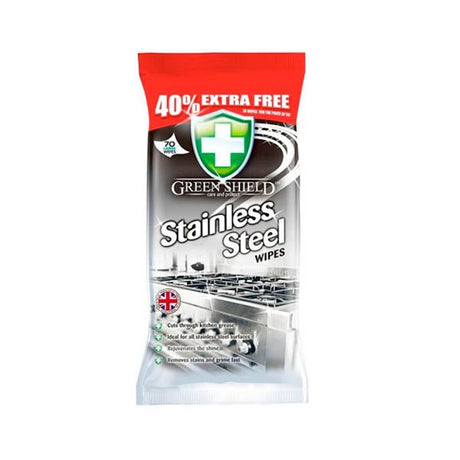 Green Shield Stainless Steel Wipes 70s - EuroGiant
