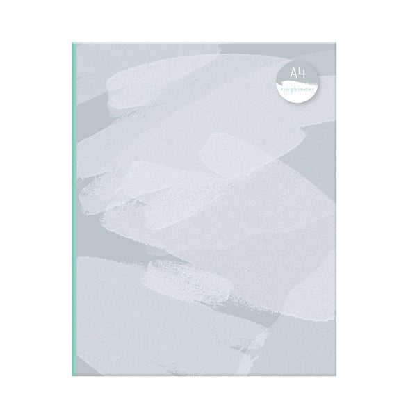 Grey Smudge A4 Ringbinder - EuroGiant