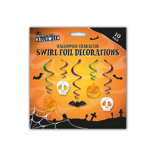 Halloween Character Swirl Foil Decoration - EuroGiant