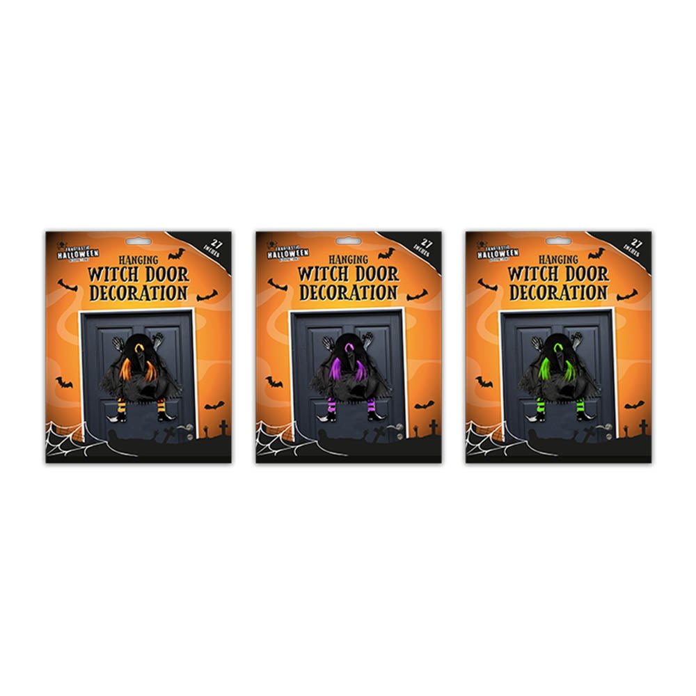 HALLOWEEN HANGING WITCH DOOR DECORATION - EuroGiant