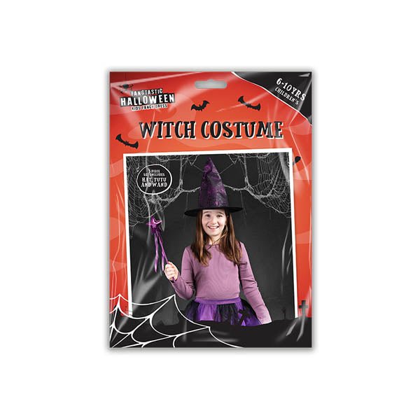 Halloween Kids Witch Costume - EuroGiant
